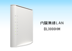 IPv6対応ルーターとして利用可能:Aterm BL3000HM